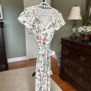 Gal Meets Glam tie waist jumpsuit